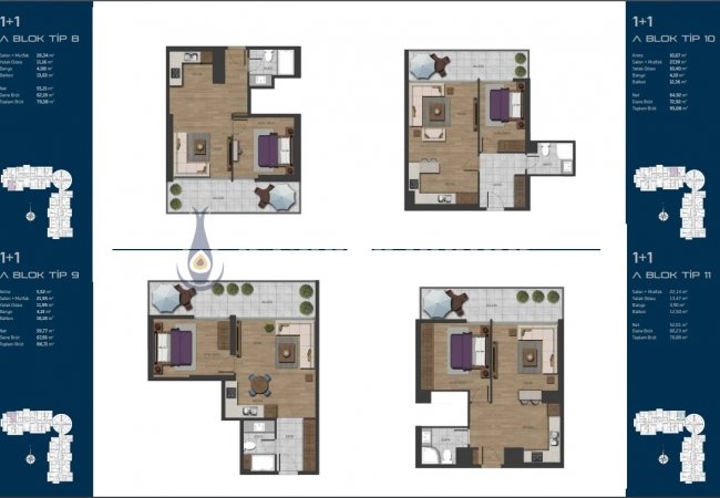 Kartal’da Metroya Yakın Site İçinde Deniz Manzaralı Gayrimenkuller 30