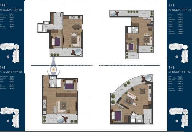 Kartal’da Metroya Yakın Site İçinde Deniz Manzaralı Gayrimenkuller 31