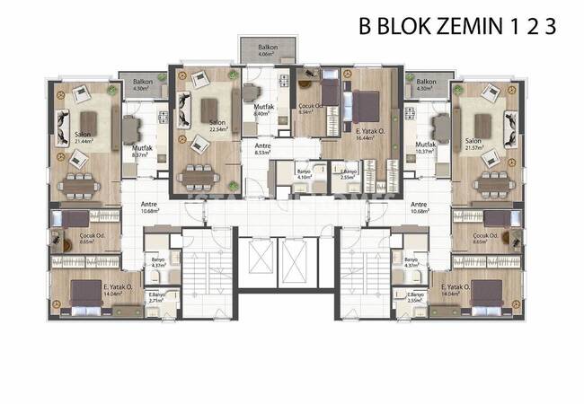 Modern Real Estate with Forest and City Views in Kagithane 24