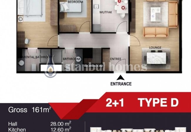 Reasonably Priced Luxury Flats Near E-5 Highway in Esenyurt 30