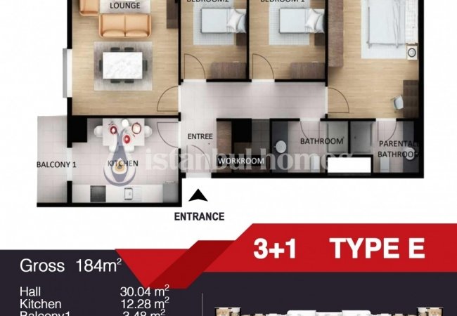Reasonably Priced Luxury Flats Near E-5 Highway in Esenyurt 31