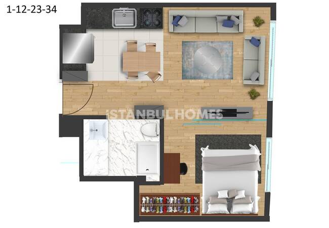 شقق في موقع مركزي مرموق في شيشلي اسطنبول 15