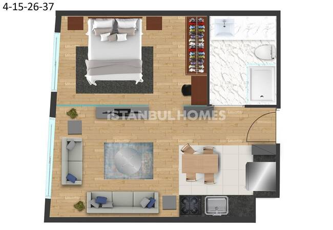 شقق في موقع مركزي مرموق في شيشلي اسطنبول 16