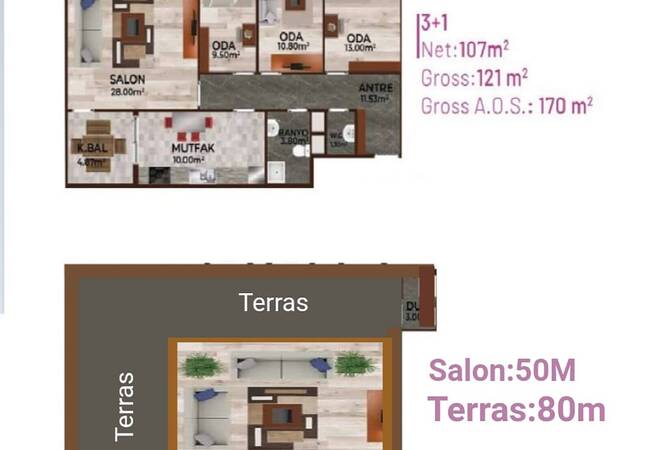 Appartements Modernes Près De Aéroport Istanbul À Sultangazi 18