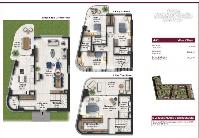 İstanbul Küçükcekmece'de İyi Konumda Yatırımlık Villalar 10