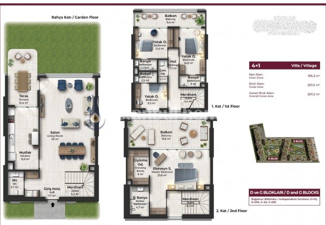 İstanbul Küçükcekmece'de İyi Konumda Yatırımlık Villalar 9