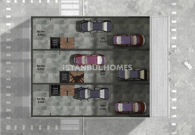 Semi-detached Villas in Nature in Polonezkoy Istanbul 19