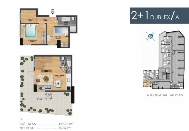 Chic Istanbul Properties in a Luxury Project with Security 17