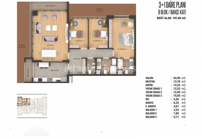 Brandneue Luxuswohnungen In Bahcelievler Istanbul 14