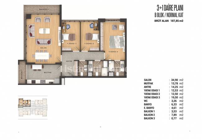 Brandneue Luxuswohnungen In Bahcelievler Istanbul 15