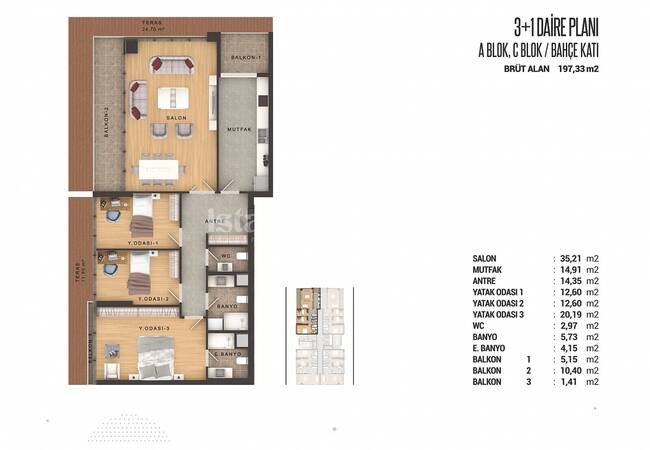 Brandneue Luxuswohnungen In Bahcelievler Istanbul 10