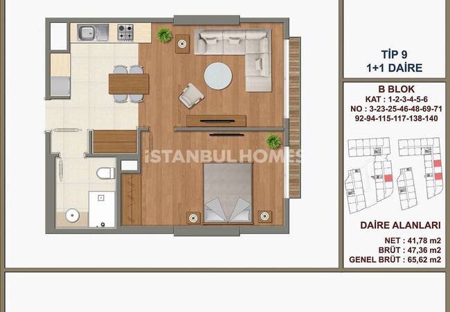 املاک لوکس در یک مجتمع بوتیک در بی اوغلو، استانبول 20