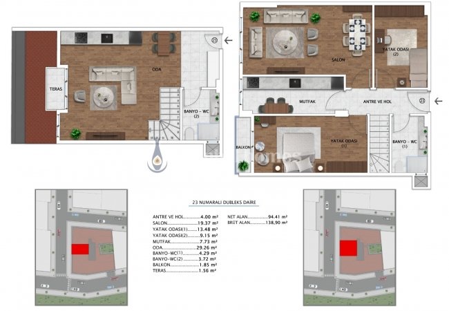 贝尤鲁的金角和城市景观别致公寓 16