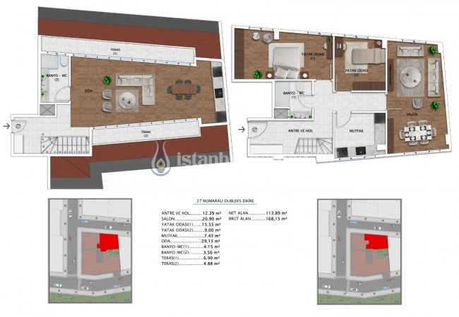 贝尤鲁的金角和城市景观别致公寓 17