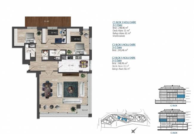 Stadt Und Meerblick Wohnungen In Camlica Uskudar 23