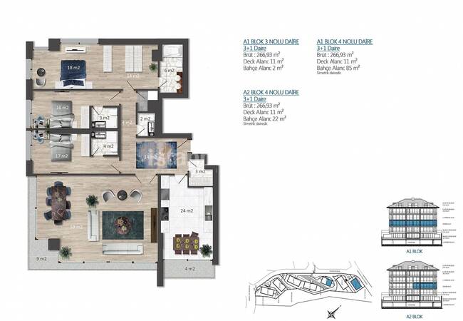 Stadt Und Meerblick Wohnungen In Camlica Uskudar 24