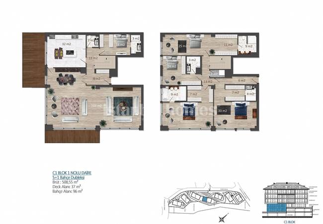 Stadt Und Meerblick Wohnungen In Camlica Uskudar 14