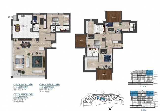 Stadt Und Meerblick Wohnungen In Camlica Uskudar 15