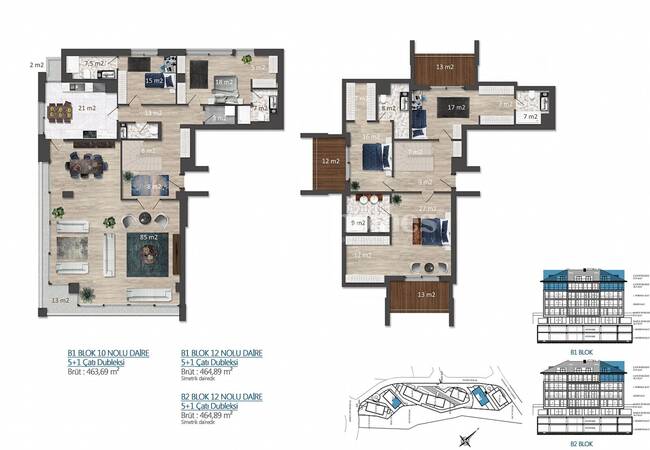 Stadt Und Meerblick Wohnungen In Camlica Uskudar 17