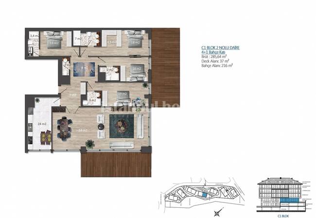 Stadt Und Meerblick Wohnungen In Camlica Uskudar 19