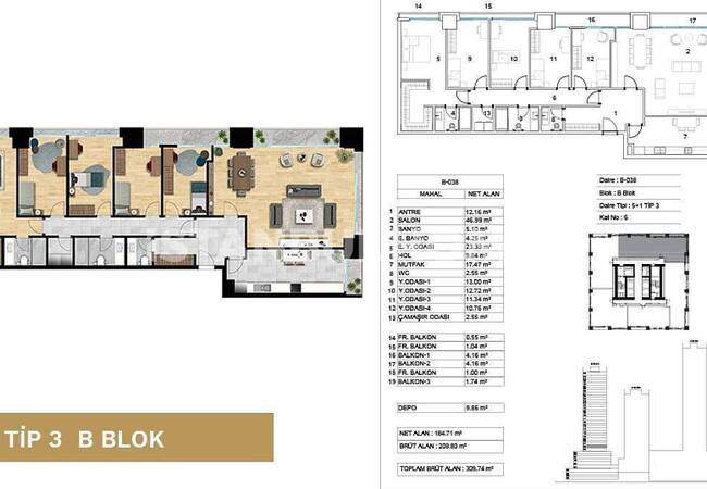Ataşehir'de Devlet Garantili Lüks Projede Konforlu Daireler 22