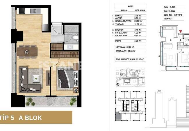 Ataşehir'de Devlet Garantili Lüks Projede Konforlu Daireler 33