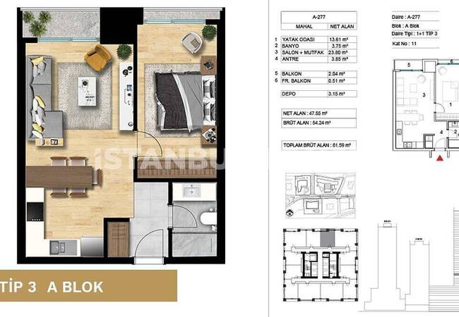 Ataşehir'de Devlet Garantili Lüks Projede Konforlu Daireler 35