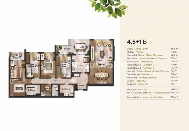 Luxe Flats with High Investment Potential in Beylikduzu 30