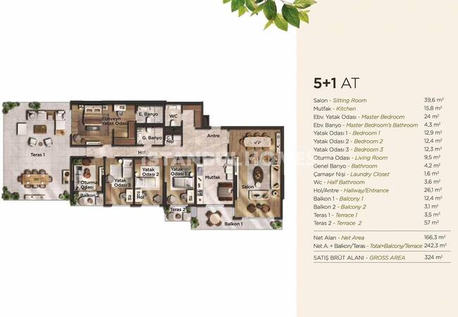 Luxe Flats with High Investment Potential in Beylikduzu 35