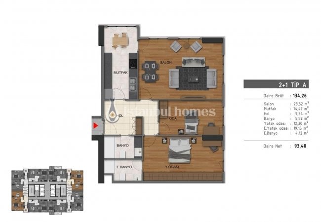 شقق بتصميم معاصر مطلة على البحر في كارتال 13