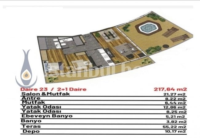 Immobilier Vue Sur Mer Et Îles À Vendre À Kartal 21