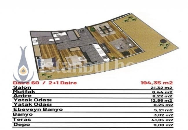 Immobilier Vue Sur Mer Et Îles À Vendre À Kartal 19