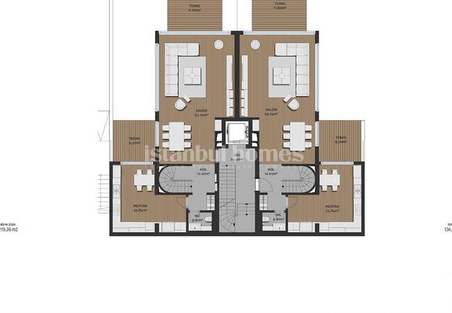 Stylish Apartments with Gorgeous Bosphorus View in Sariyer 28