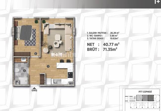 Appartements Modernes Dans Un Résidence Surveillé À Beylikduzu 16