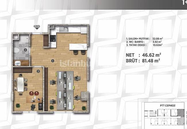 Appartements Modernes Dans Un Résidence Surveillé À Beylikduzu 17