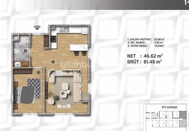 Appartements Modernes Dans Un Résidence Surveillé À Beylikduzu 18