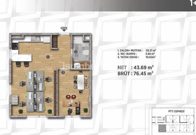 Appartements Modernes Dans Un Résidence Surveillé À Beylikduzu 19