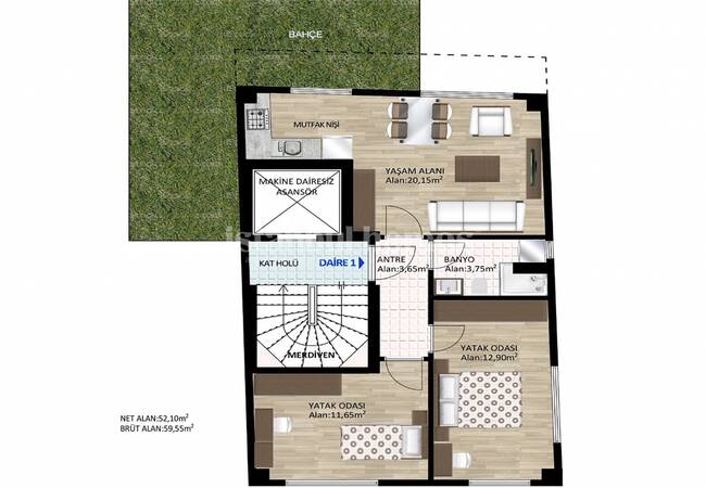 Centrally Located Investment Apartments in Kadikoy 3