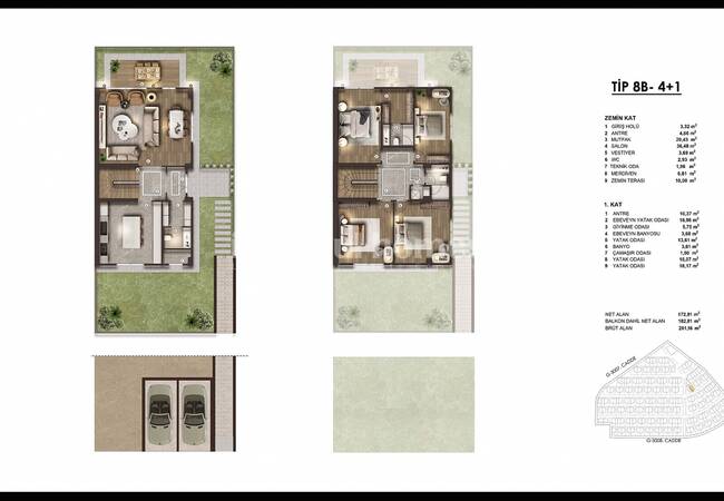 Duplex Villen Mit Großen Gärten In Basaksehir Istanbul 30