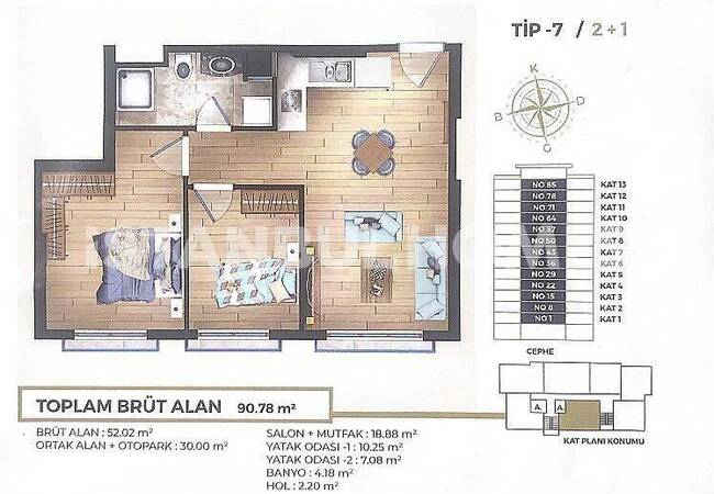 Appartements À Investir À Kagithane Près De La Station De Métro 20