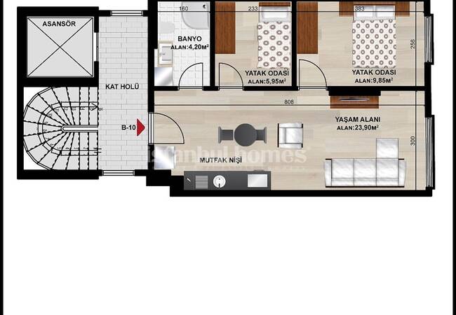 New-build Luxury Flats Close to Bagdat Street in Kadikoy 9