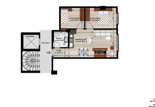 New-build Luxury Flats Close to Bagdat Street in Kadikoy 12