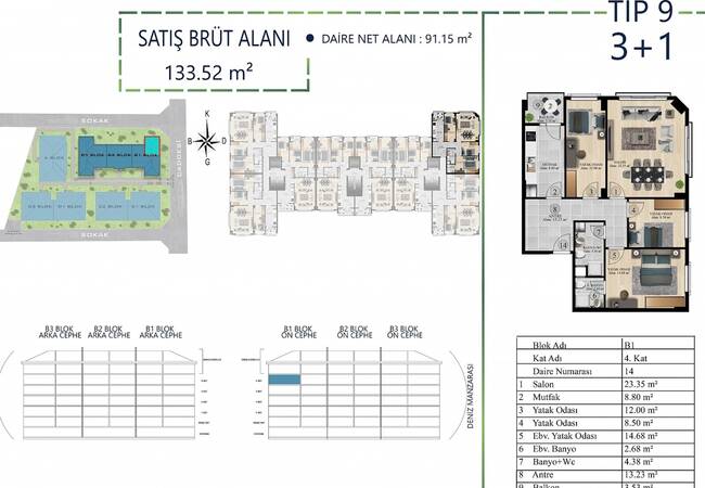 Investment Apartments Close to the Coast in Buyukcekmece 17