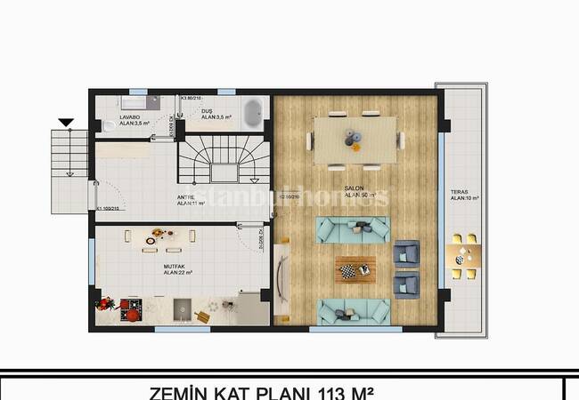 Meerblick Häuser Nahe Des Yachthafens In Beylikduzu Istanbul 52