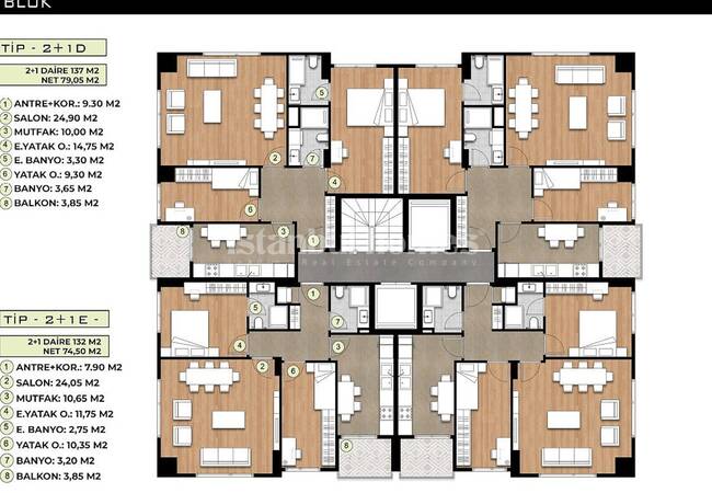 Wohnungen Mit Geräumigem Design In Istanbul Beylikduzu 22