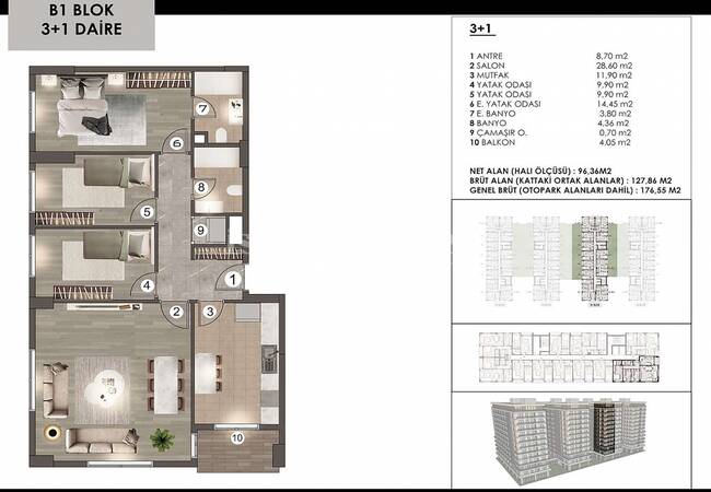 Wohnungen In Der Nähe Der U-bahn Und Metrobus In Zeytinburnu 30