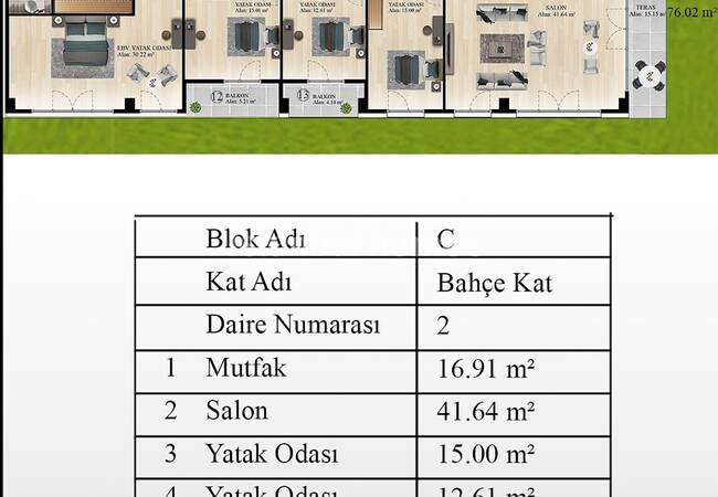 İstanbul Büyükçekmece’de Denize Yürüme Mesafesinde Daireler 11