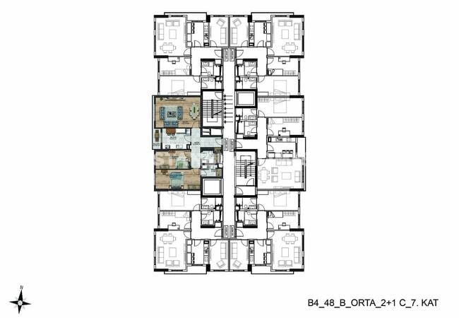 Investment Properties 1 Km From the Sea in Beylikduzu 28