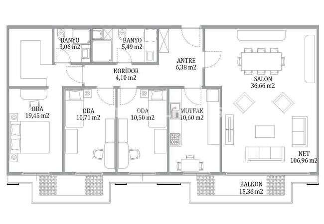 Luxe Apartments Near Metro and Shopping Mall in Maltepe 30