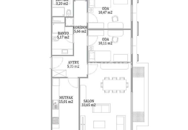 Luxe Apartments Near Metro and Shopping Mall in Maltepe 31